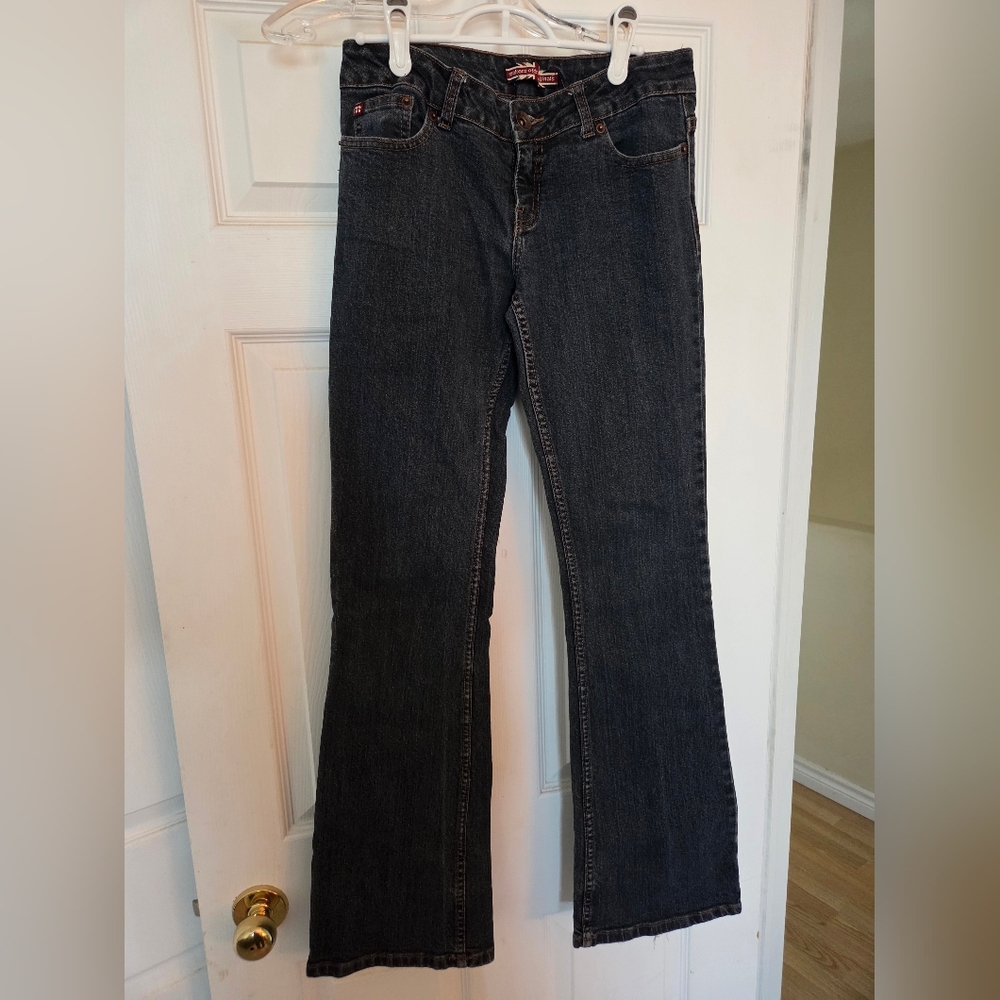 MOTO Brand Boot Cut Low Rise Blue Jeans